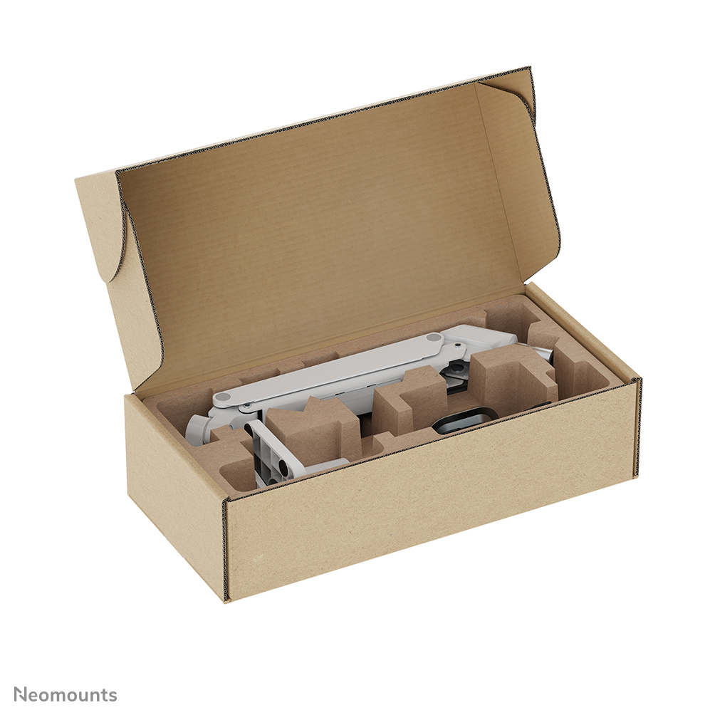 Neomounts DS70-250WH1 Braccio per monitor 17-35" - molla a gas - Topfix - 180°-stop
